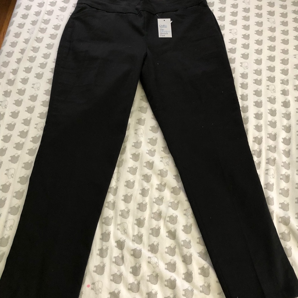Black dress pants Croft & Barrow
